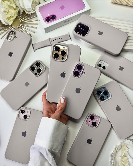 Solid Grey Silicone Case