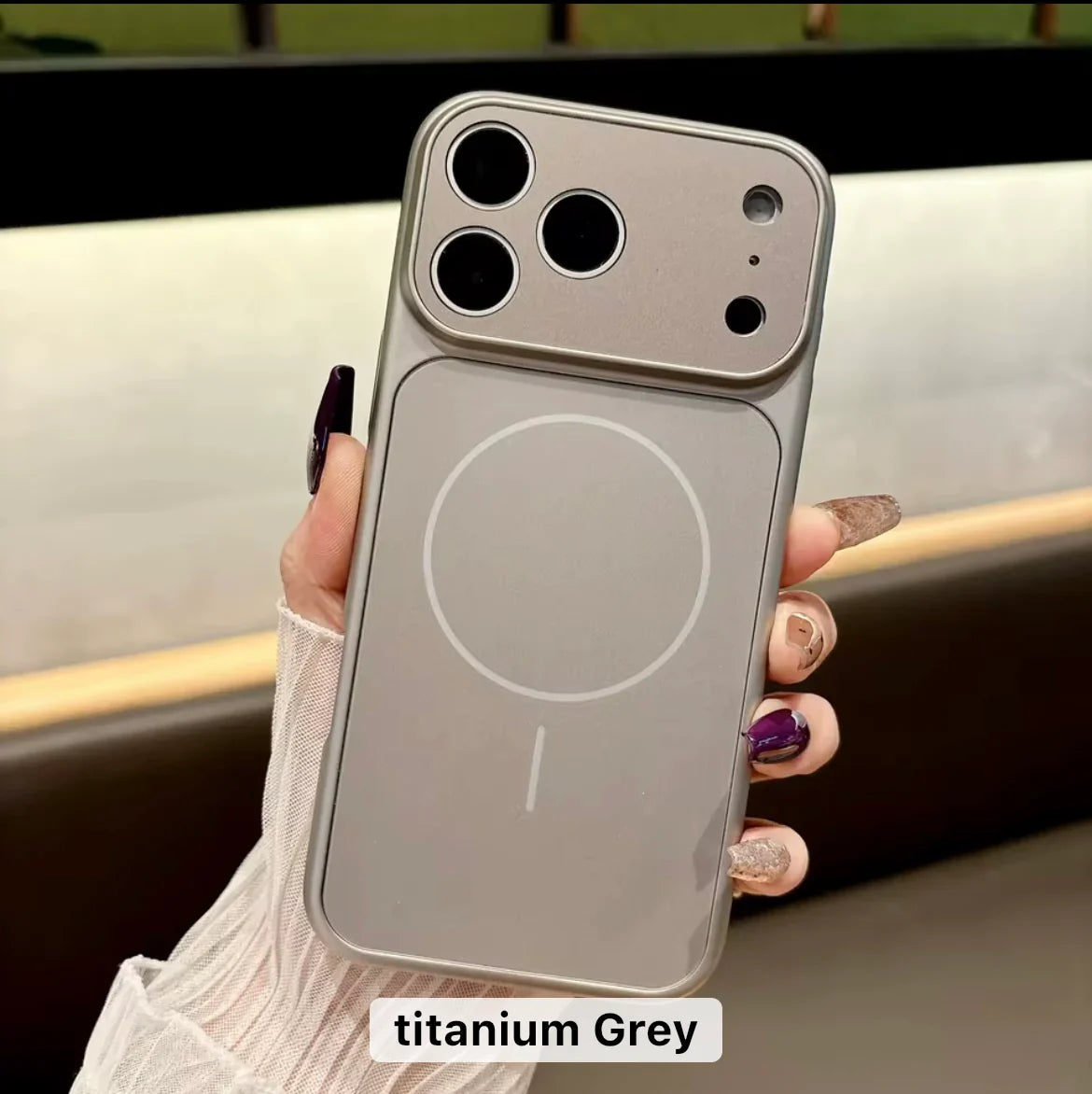 iPhone Metallic Finish Converter Case with Magsafe