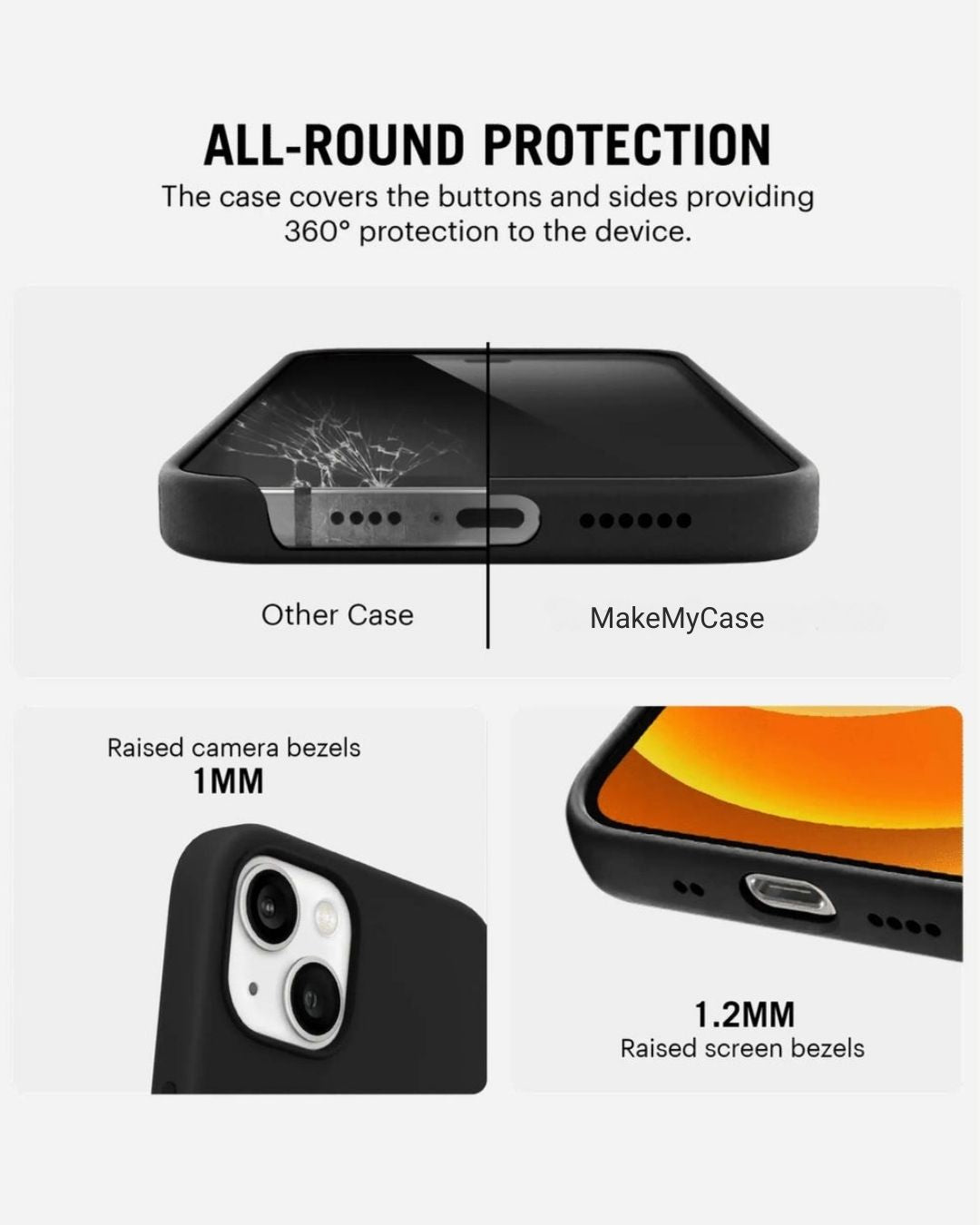 Solid Yellow Silicone Case