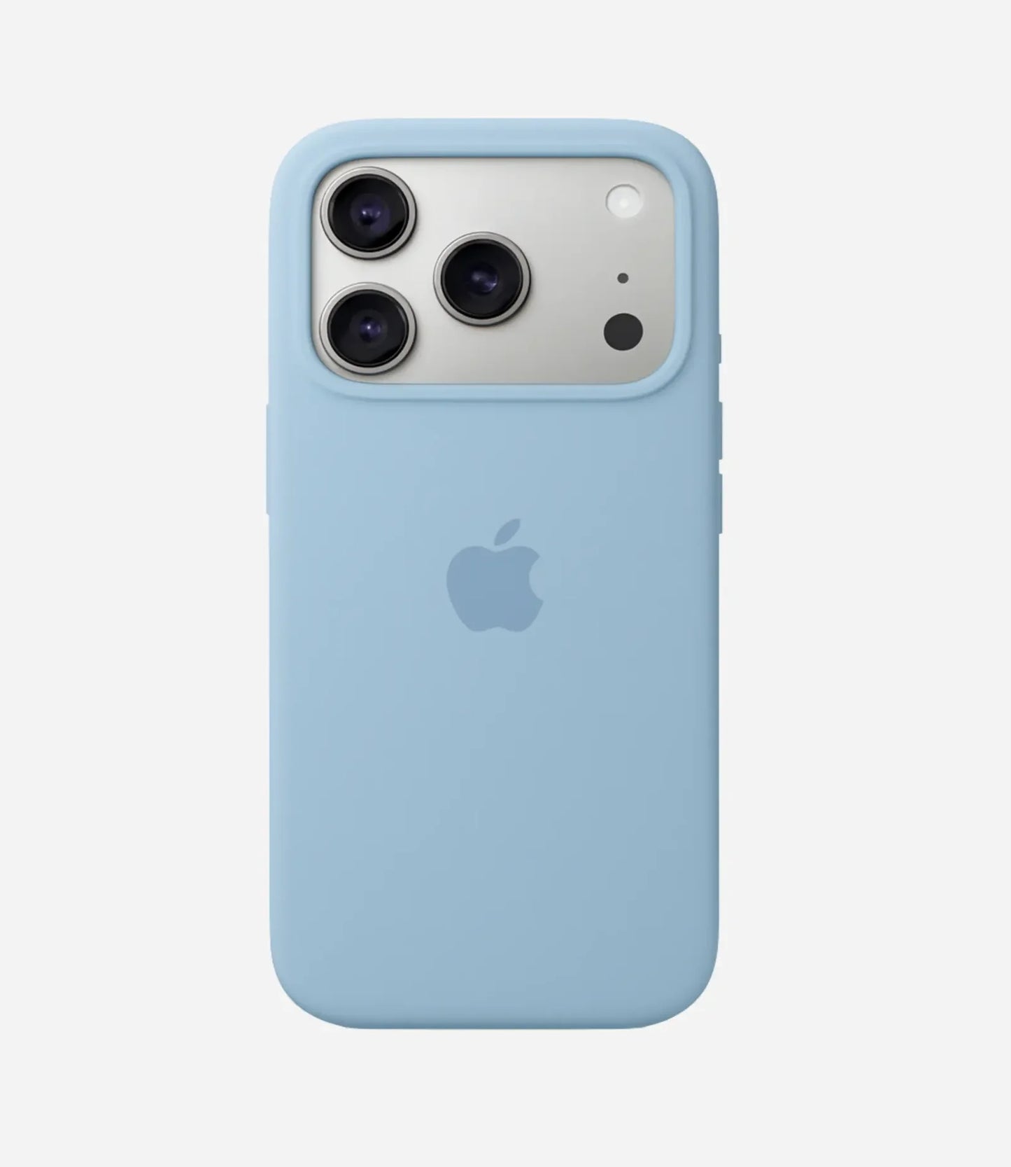 Solid Baby Blue Silicone Case