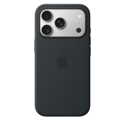 Solid Black Silicone Case
