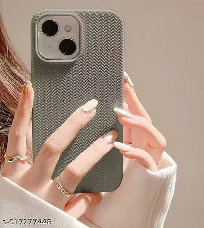 Premium Woven Knitted Texture Case