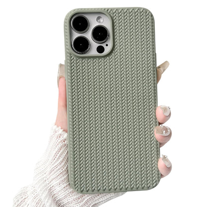 Premium Woven Knitted Texture Case