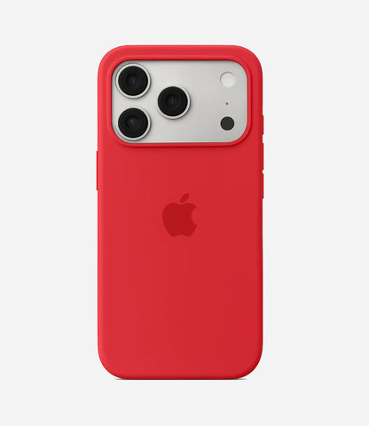 Solid Red Silicone Case