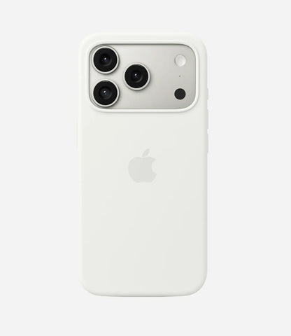 Solid White Silicone Case
