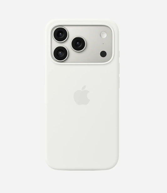 Solid White Silicone Case